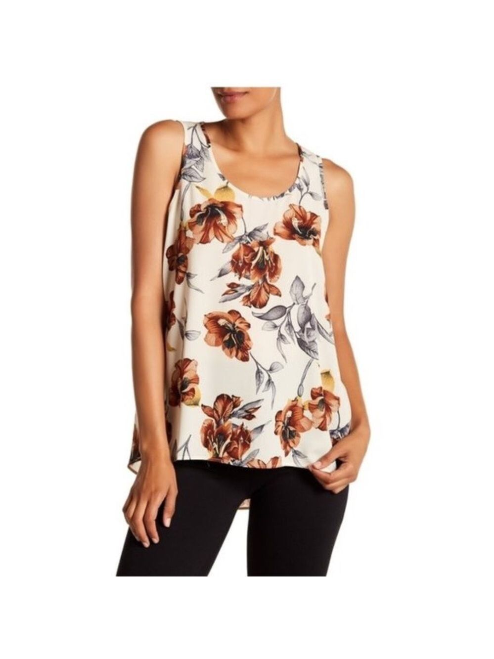Everleigh Pleated Back Tank Top